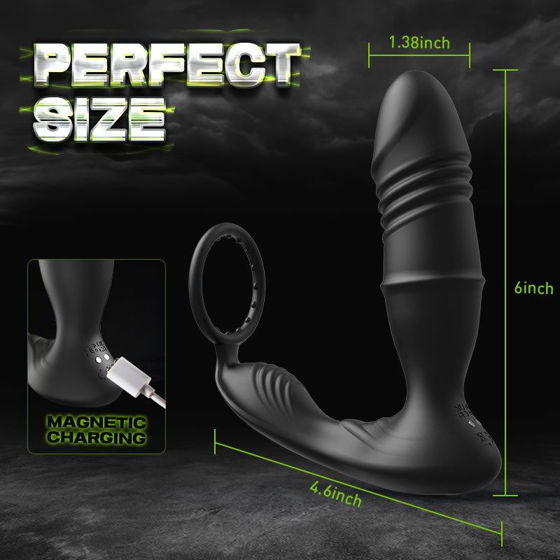 Telescopic Vibration Prostate Massager - BKC