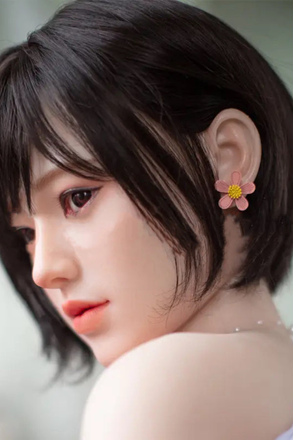 160cm/5ft3 D-cup Japanese Silicone Head Sex Doll - A46 Jo