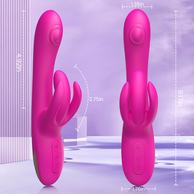Mia Khalifa - Finger Snap Trigger and Tapping Vibrating Vibrator
