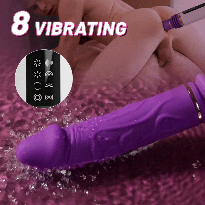 ARLIE Gode électrique à vibrations à 5 fréquences et 8 fréquences 