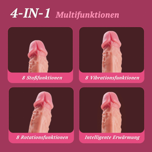 4 IN 1 Dildo 8 Stoen Wrme Rotieren Vibrieren Acmejoy BKC 4 IN 1 Dildo 8 Stoen Wrme Rotieren Vibrieren Acmejoy BKC