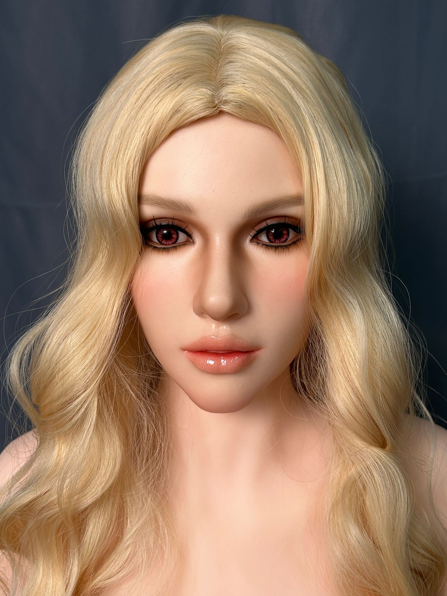 EU In Stock - 163cm/5ft4 C-Cup Silicone Head Blonde Sex Doll SG2 - Cecily Natural