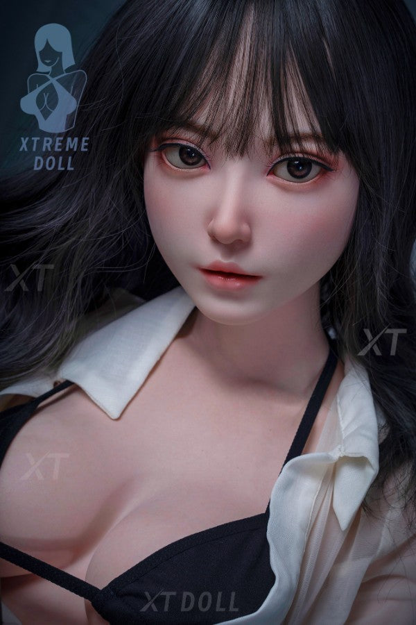 150cm/4ft11 D-cup Japanese Big Breast|Tits Full Silicone Sex Doll - Lin