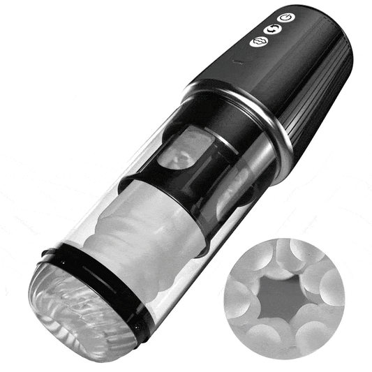 5 Rotierend, 5 Lutschend, 7 Vibrierend, Masturbation &amp; Training 2 IN 1 