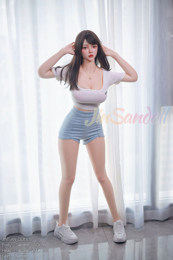 160cm/5ft3 D-cup Korean Silicone Sex Doll – #27