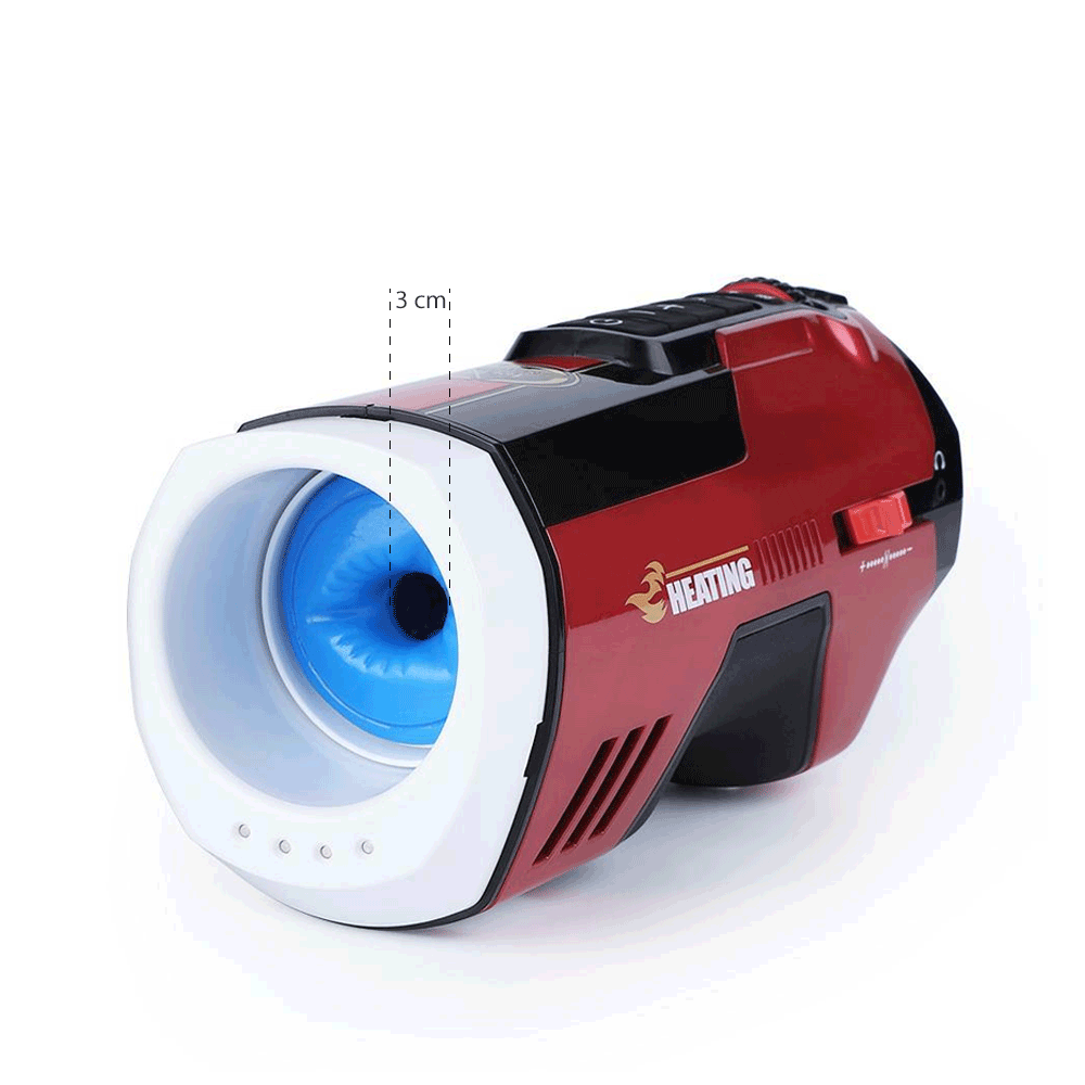 Hightech Parfüm Masturbator 10 Stoßmodi Erwärmung Sexuelles Stöhnen Leten