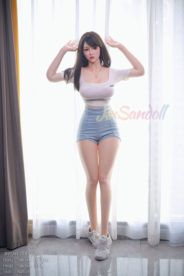 160cm/5ft3 D-cup Korean Silicone Sex Doll – #27