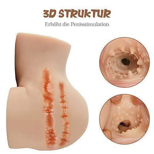 Februar 3,1 KG  Moruioy Sexpuppe mit Doppelte Schamlippen und super echte Klitoris