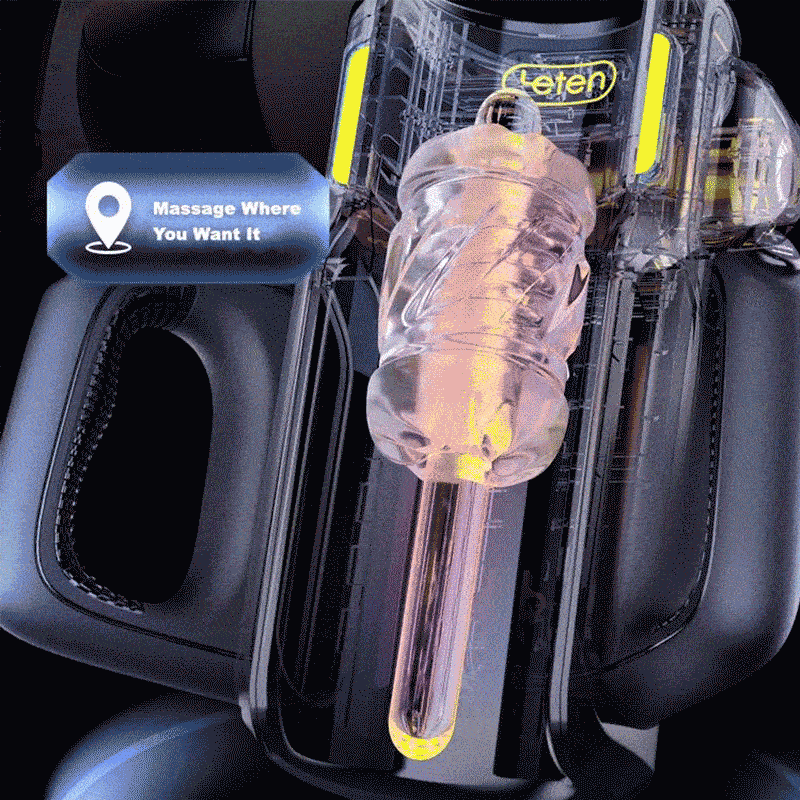 Masturbateur LETEN avec 10 supports de haut débit et support de téléphone 