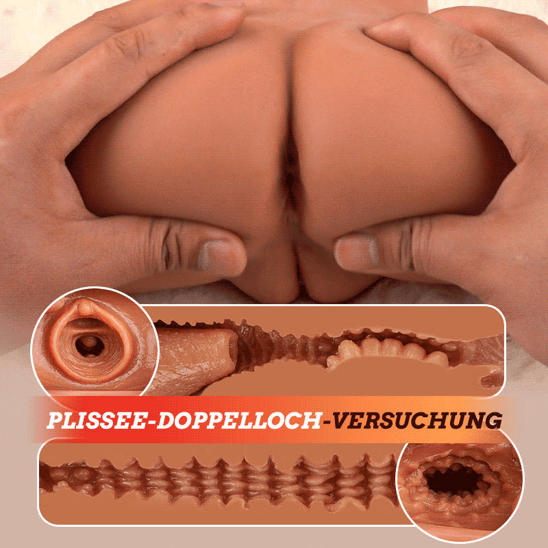 Mit engen Schamlippen, 2 Löchern, Grace Juicy Pussy Realistischer Hintern 1,9 kg