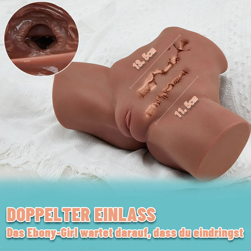 【NEU】OYA Dual-Kanal Realistische Verlockende Sex-Puppe en marron 