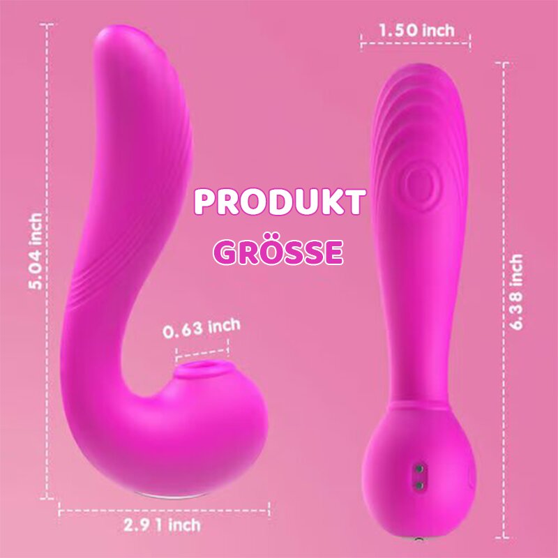 10 Vibrating 5 Flapping Sucking Klitoris lecken und G Spot Vibrator
