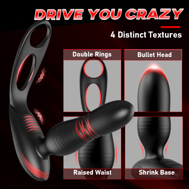 Thrusting Vibrating Prostate Massager - BKC