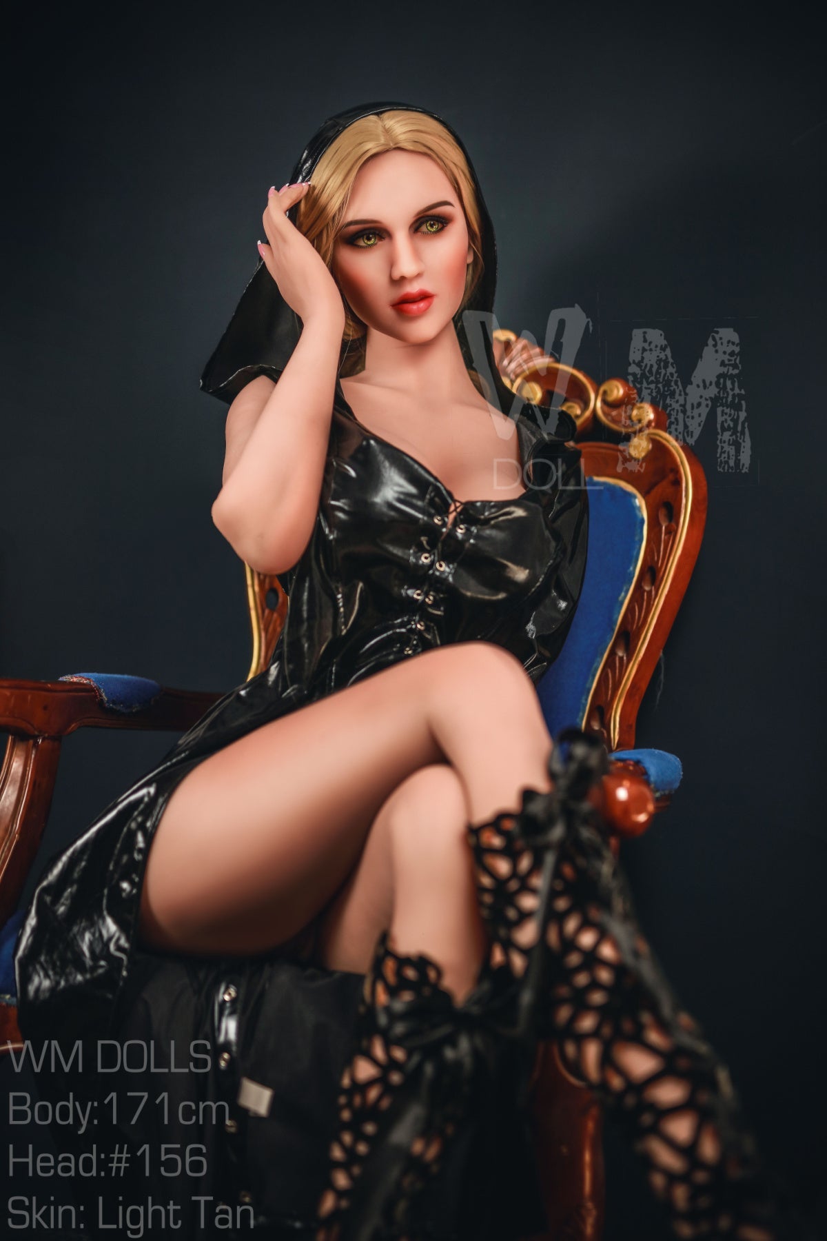 171cm/5ft7 J-cup Light Tanned Blonde TPE Sex Doll with #156 Head B