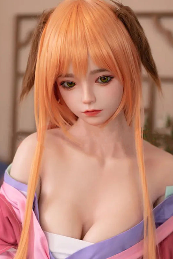 150cm/4ft11 D-cup Japanese Silicone Head Sex Doll -  Yui