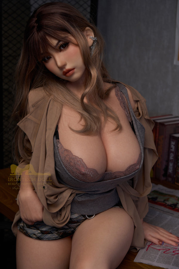 US In Stock - 160cm/5ft3 I-Cup Silicone Love Doll with S20 Head Big Booty Sex Doll