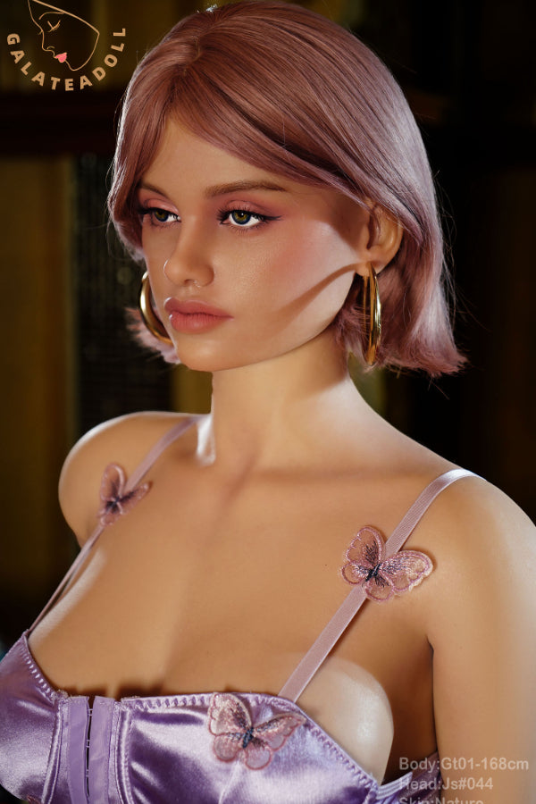 168cm/5ft6 D-cup Real Skin Texture Silicone Sex Doll – JS044 Nature