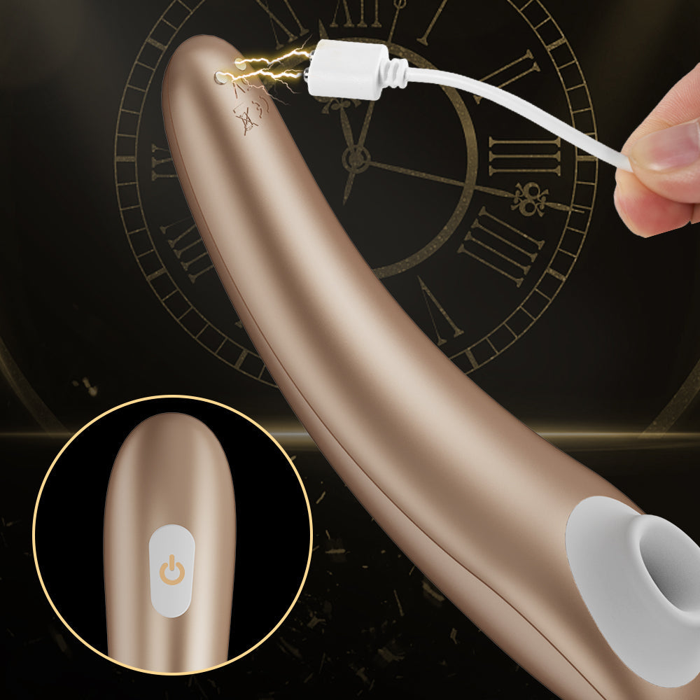 S-Hande Pro Klitorale Stimulation Vibrator 5 Saugen 5 Vibrieren