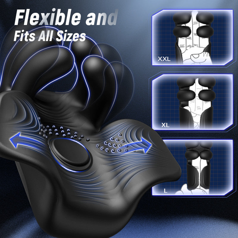 Automatischer 10 Finger Pinchin & Tapping für Massage Therapie Penis Vibrator