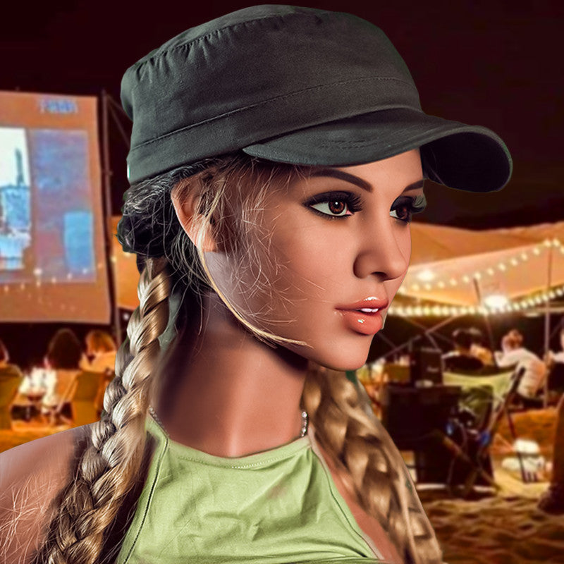 Tanja 166cm Lebensechte Amerikanischer weiblicher Soldat Sexpuppe 40 kg 