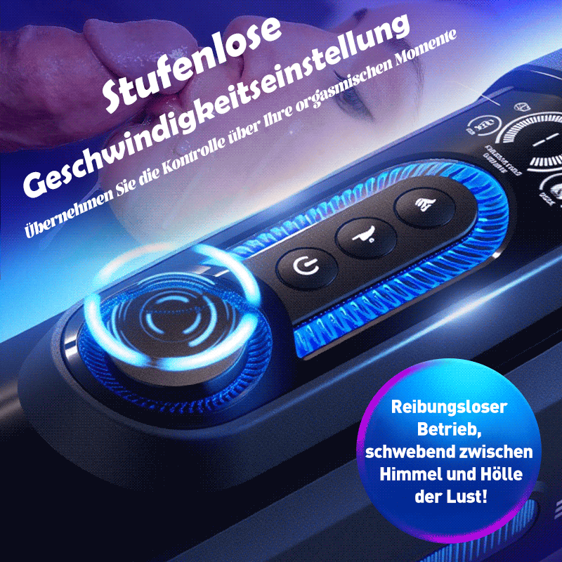 【+Free Lube!!】Leten-X9 IV Upgraded Retractable & Beheizte & Akustische Kombination Männlicher Masturbator