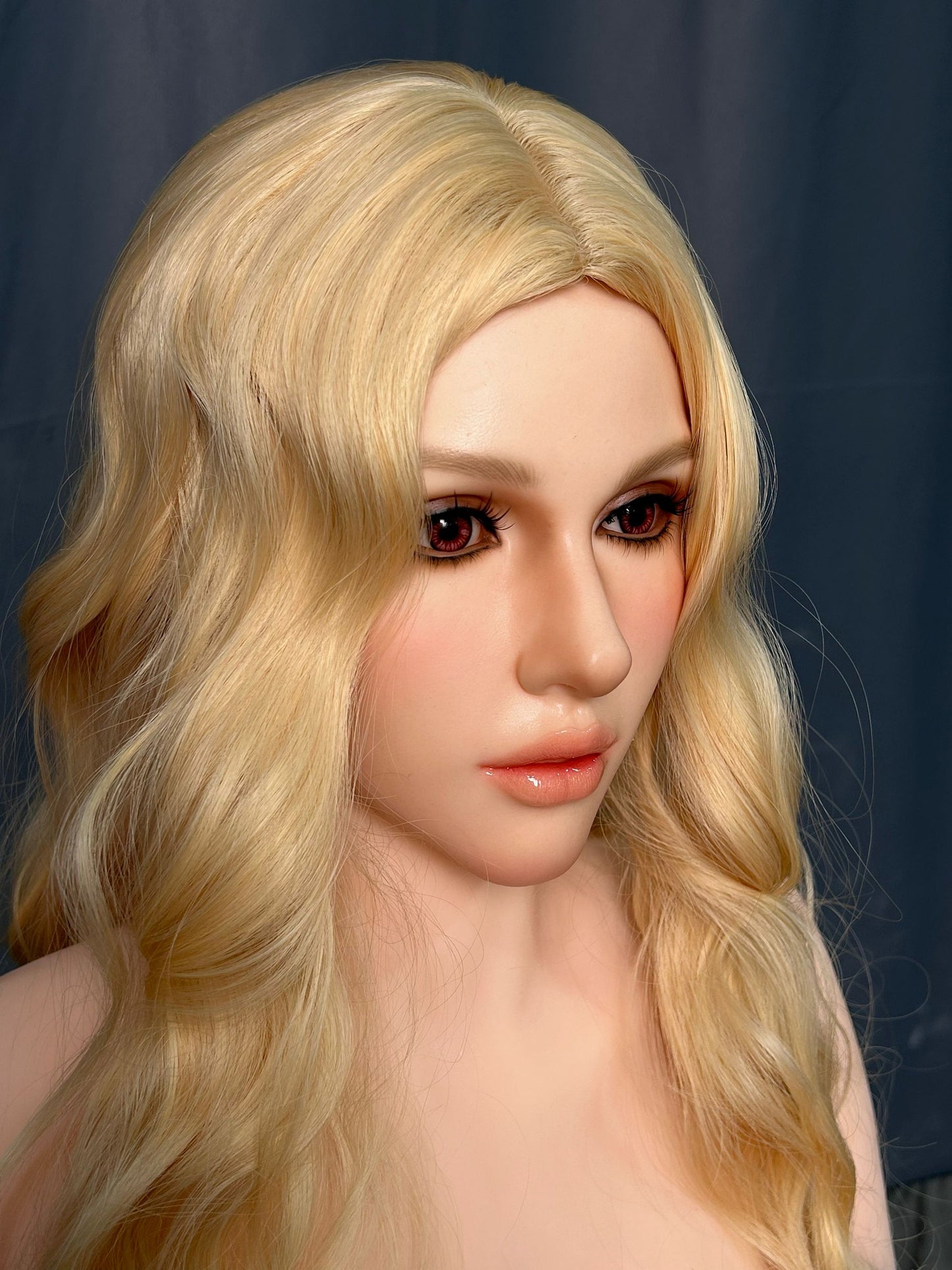 EU In Stock - 163cm/5ft4 C-Cup Silicone Head Blonde Sex Doll SG2 - Cecily Natural