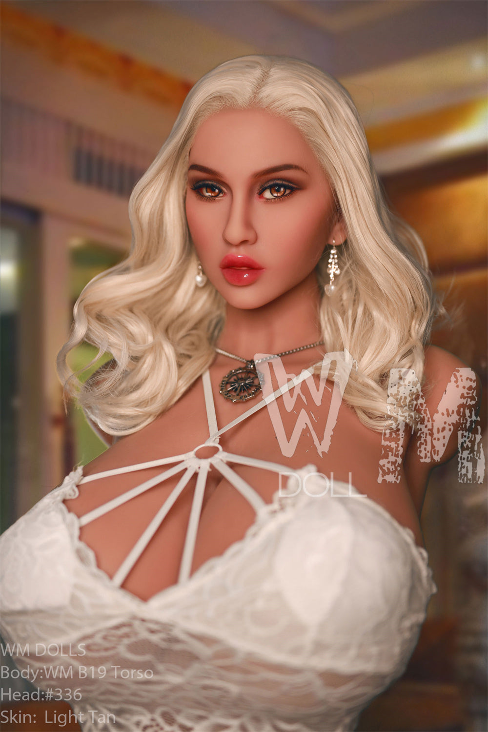 70cm/2ft4 Fuckable Tits Torso TPE Sex Doll with #336 Head