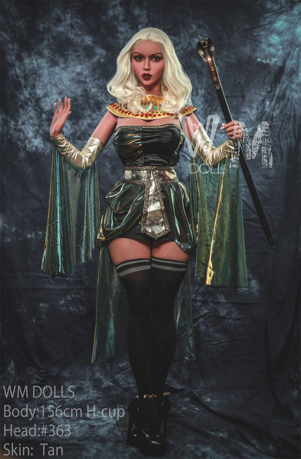 156cm/5ft1 H-Cup American High Quality TPE Sex Doll with #363 Head