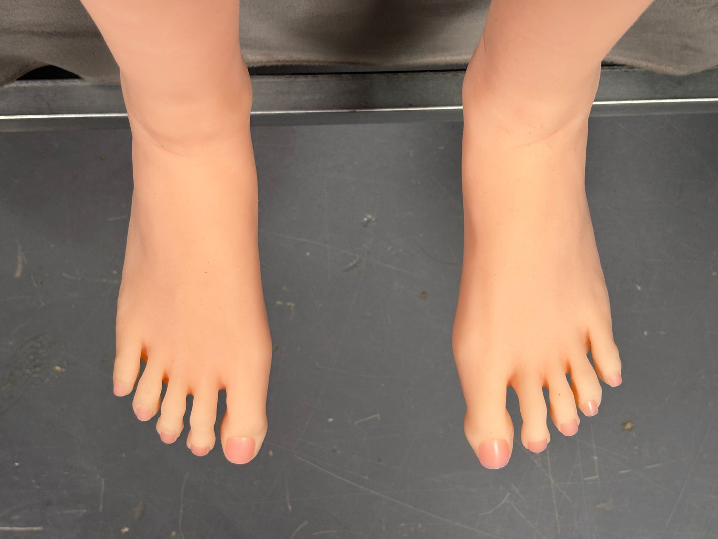 US In Stock - 163cm/5ft4 C-Cup Silicone Head Sex Doll SG5 with White Hair