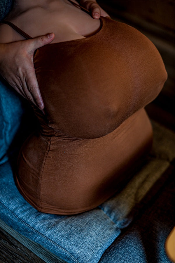 🔹CLM Classic🔹Big Boobs TPE Torso Sex Doll #58 Black Skin