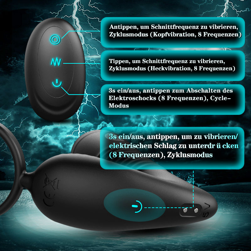 Der Flash 3 in 1 Prostatastimulator