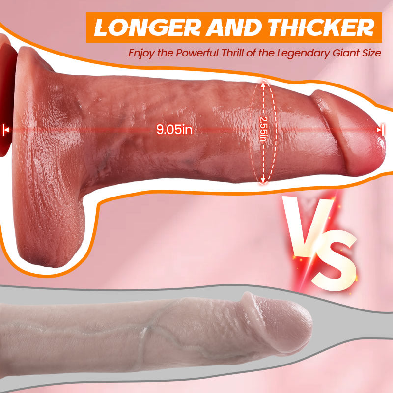 Acmejoy - Thick 3 IN 1 Multifunctional Dildo
