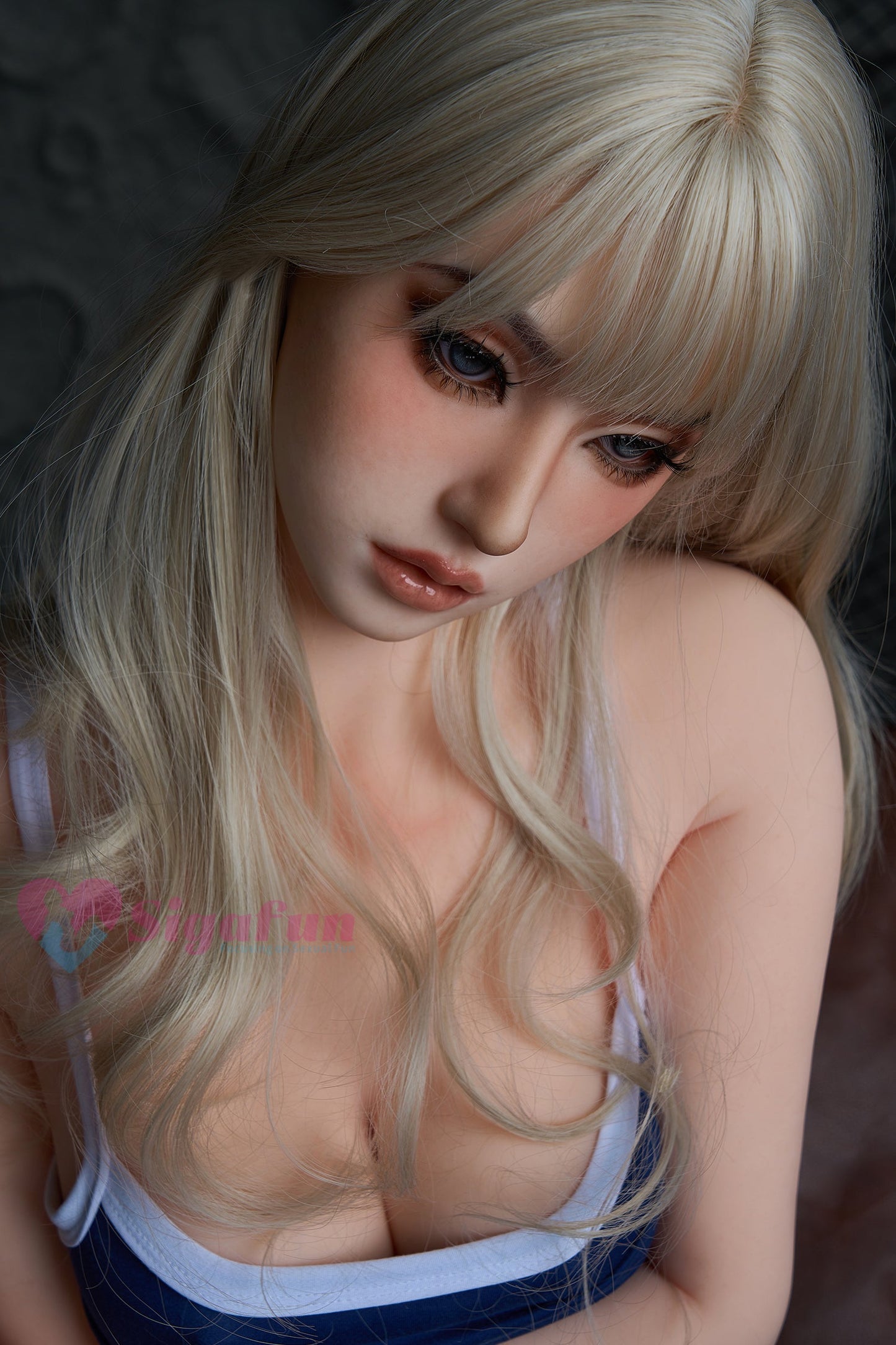 US In Stock - 163cm/5ft4 C-Cup Silicone Head Sex Doll SG5 with White Hair
