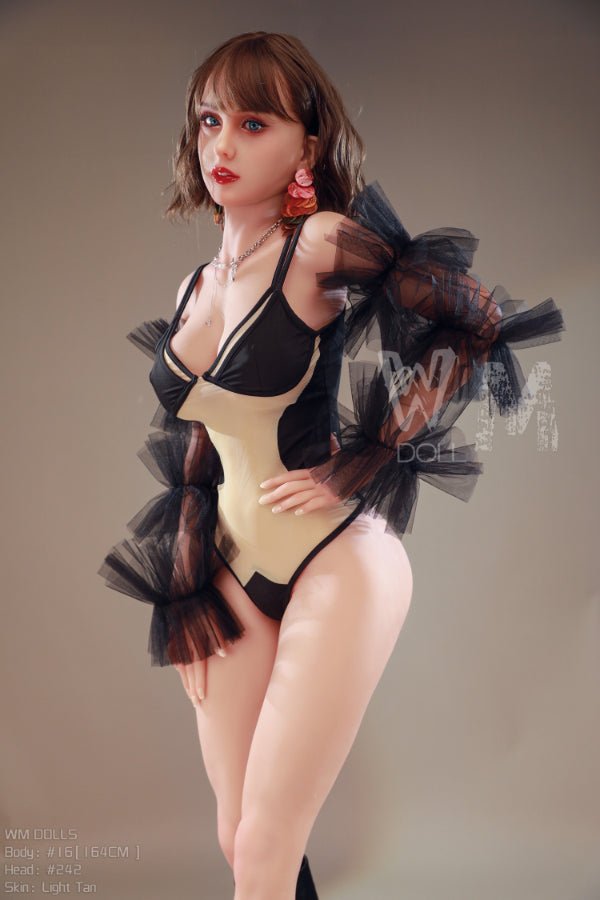164cm/5ft5 D-cup Best Realistic TPE Sex Doll with #242 Head