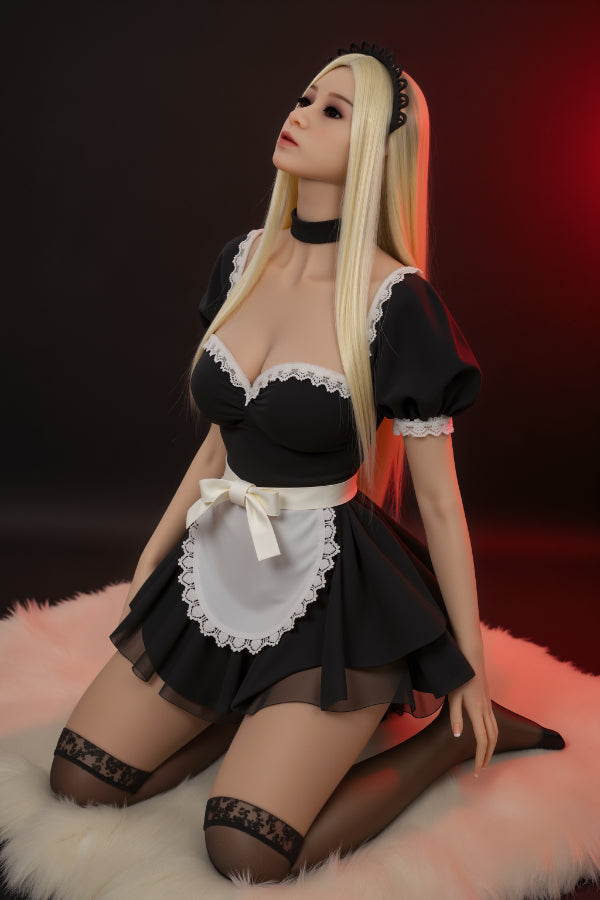 148cm/4ft10 F-Cup Blonde TPE Sex Doll #13