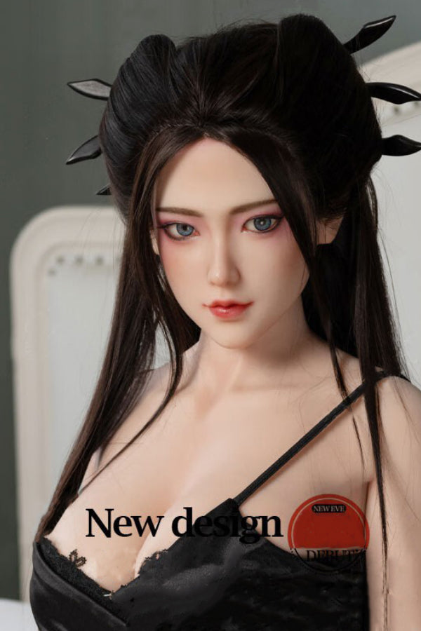 170cm/5ft7 D-cup Japanese Silicone Head Sex Doll - A38 Jisoo