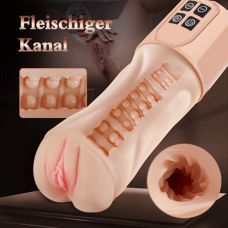 BEYA 5 Saugen 7 Vibrieren 2 IN 1 Masturbator Cup