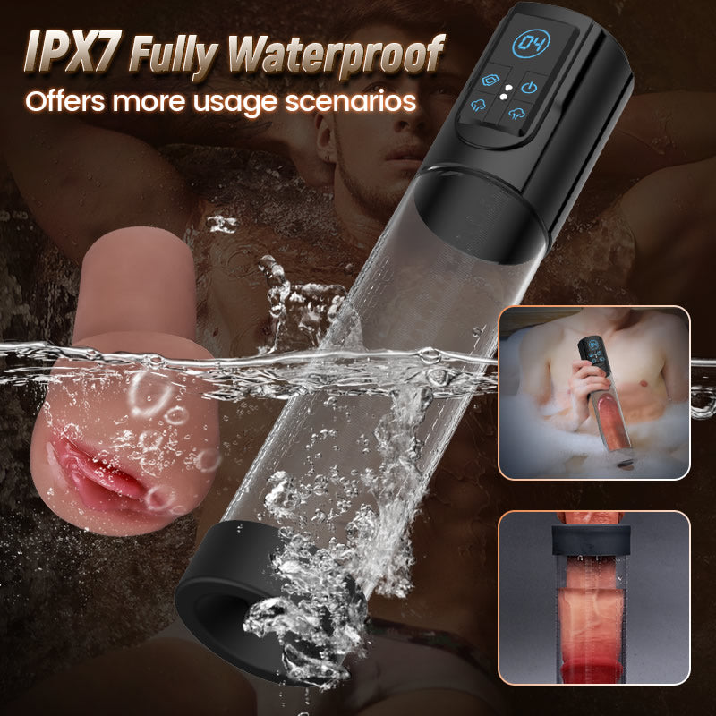 AcmeJoy 3-in-1 Design 3 Vacuum Suction Automatic Suction Penis Pump