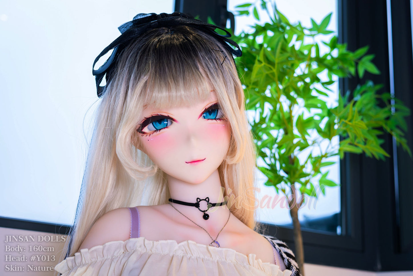 160cm/5ft3 I-Cup Anime Cute TPE Sex Doll with #Y013 Head