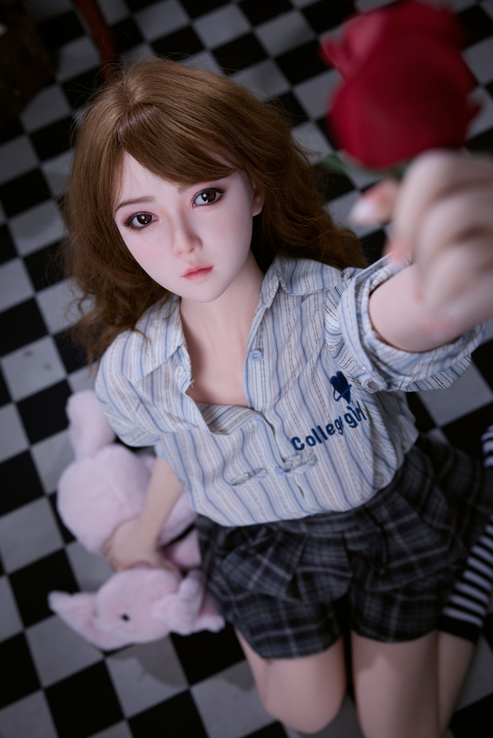 150cm/4ft11 D-cup Japanese Silicone Head Sex Doll - M6