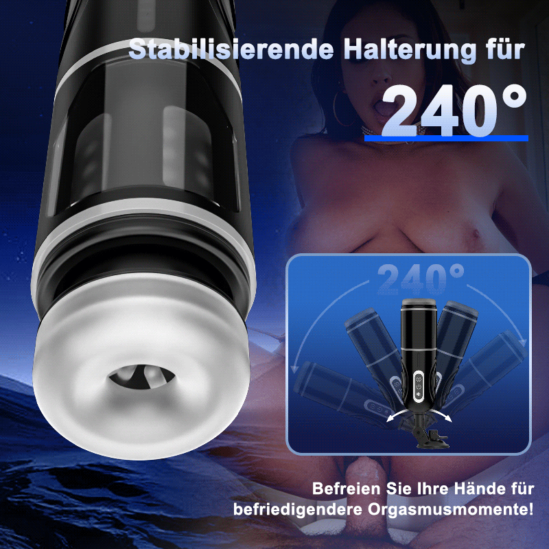 【HOT】Pioneer 3-in-1 Masturbation Cup Teleskop Saugvibration