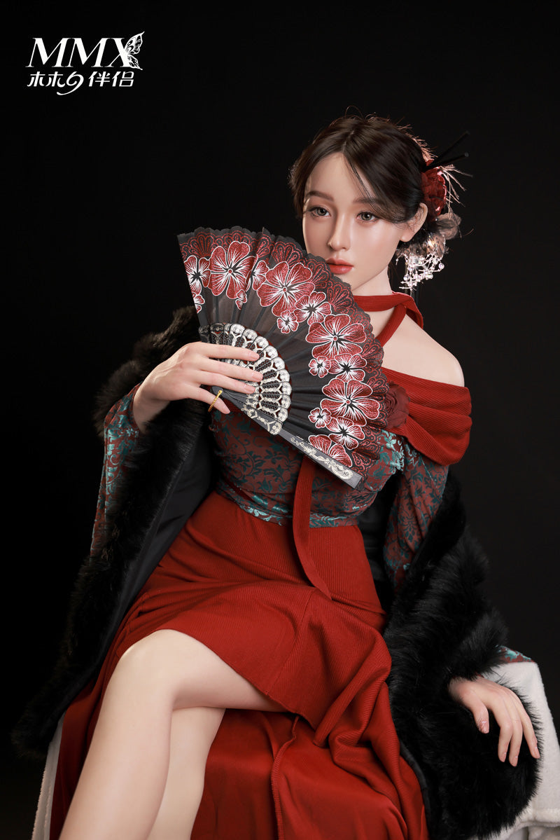 163cm/5ft4 E-Cup Full Silicone Chinese Sex Doll - Mengqi
