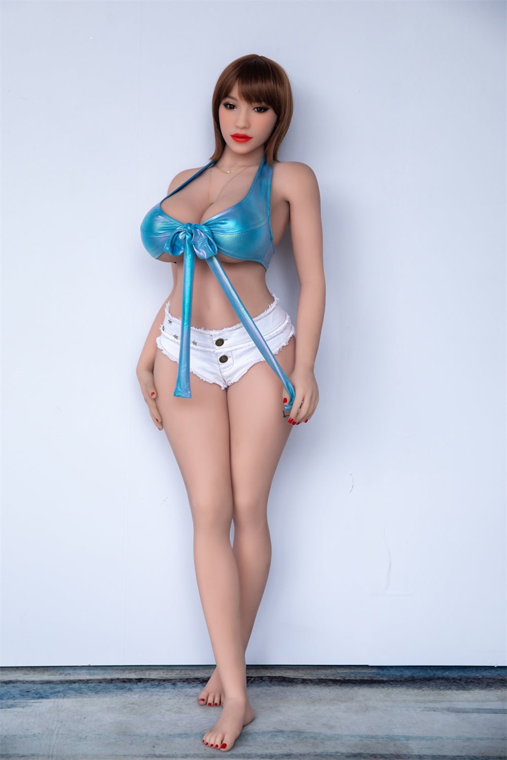 163cm/5ft4 I-Cup Big Tits Big Butt Sex Doll with #144 Head
