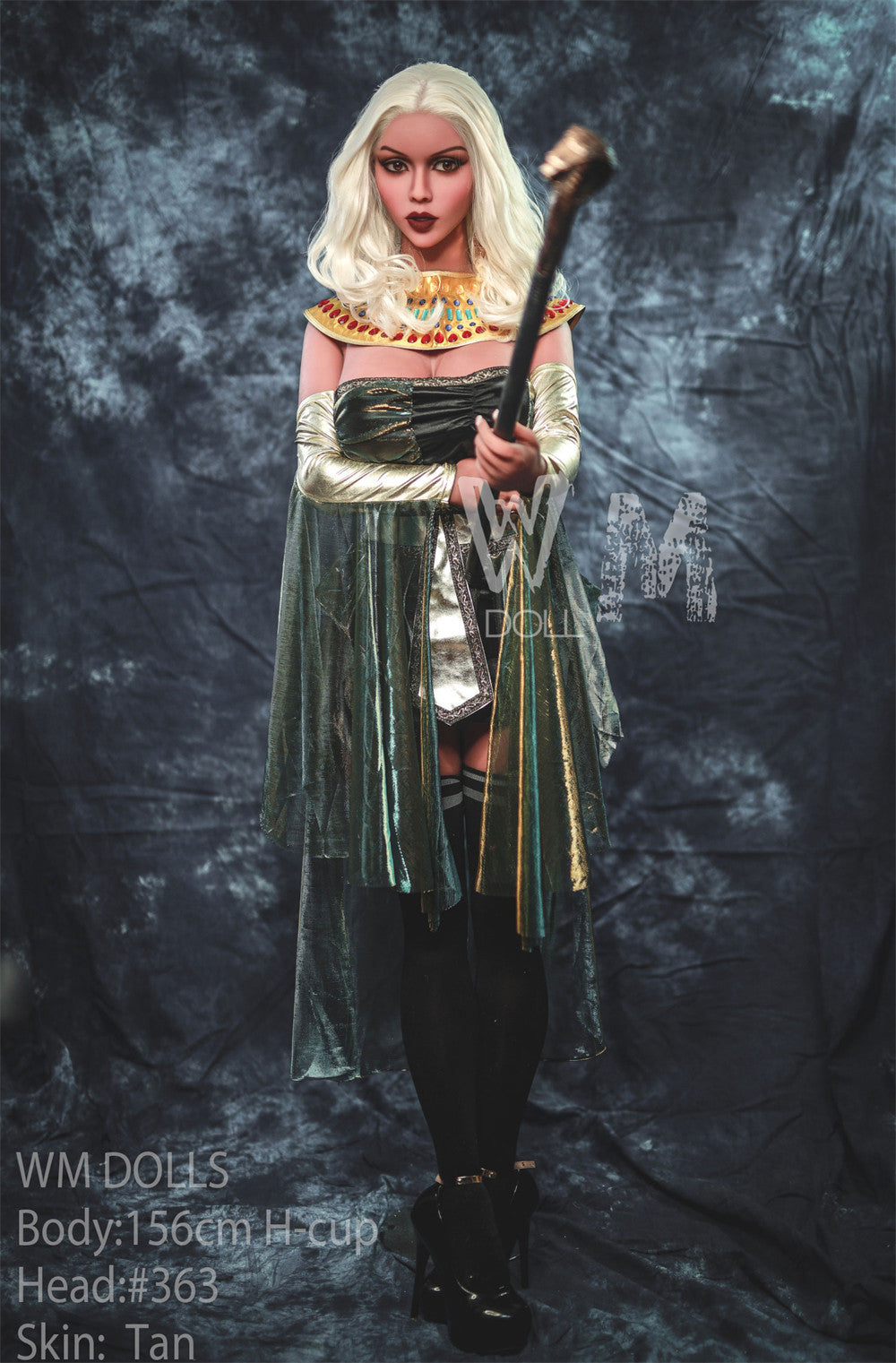 156cm/5ft1 H-Cup American High Quality TPE Sex Doll with #363 Head