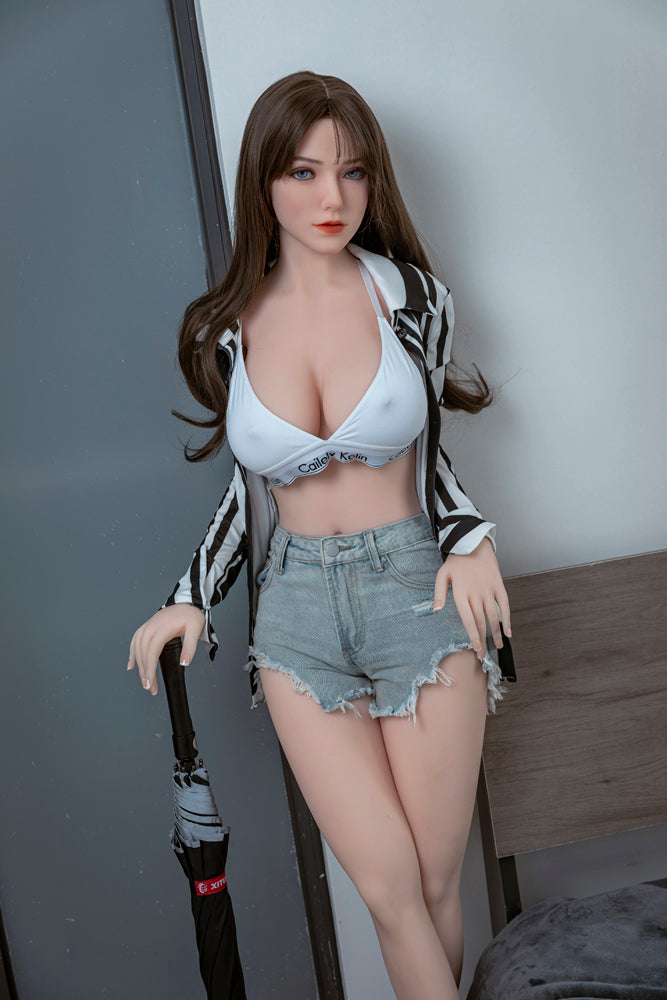 US In Stock - 165cm/5ft5 E-cup Big Breast TPE Sex Doll - C33