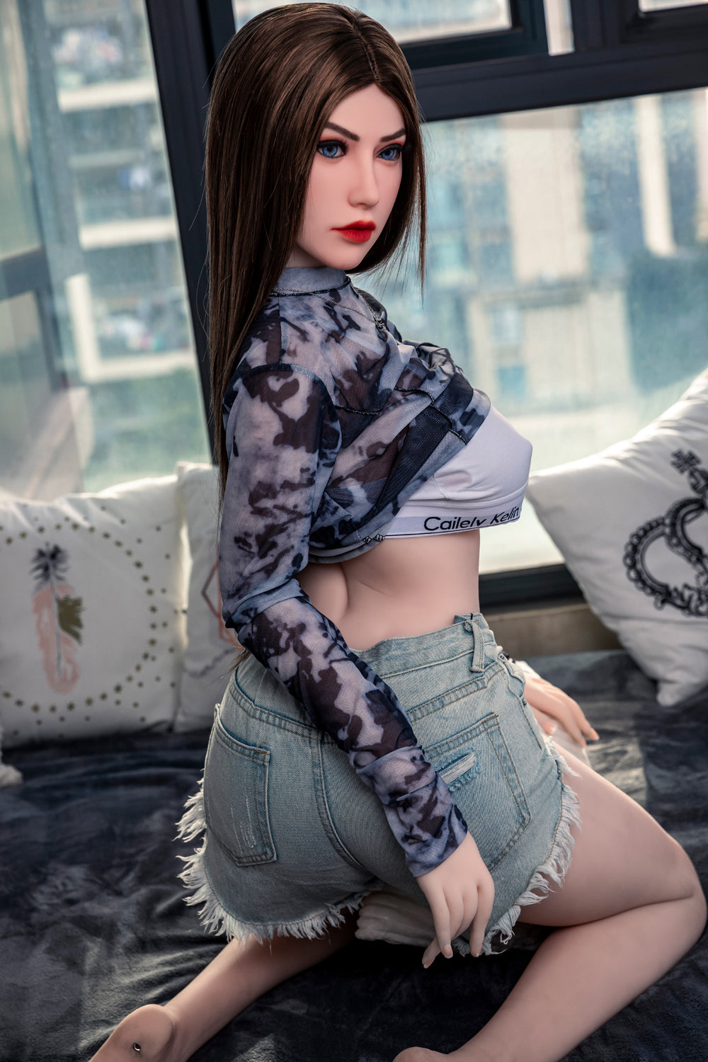 EU In Stock - 160cm/5ft3 D-cup TPE Asian Sex Doll - C9