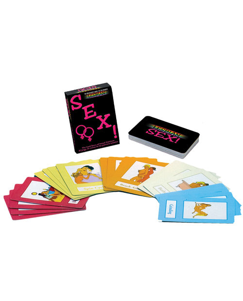 Jeu de cartes sur le sexe lesbien