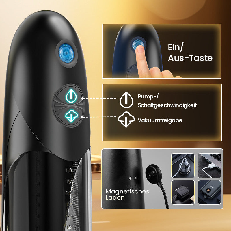 Water Samurai – Vakuumsauger mit superwasserdichter Peniserektion
