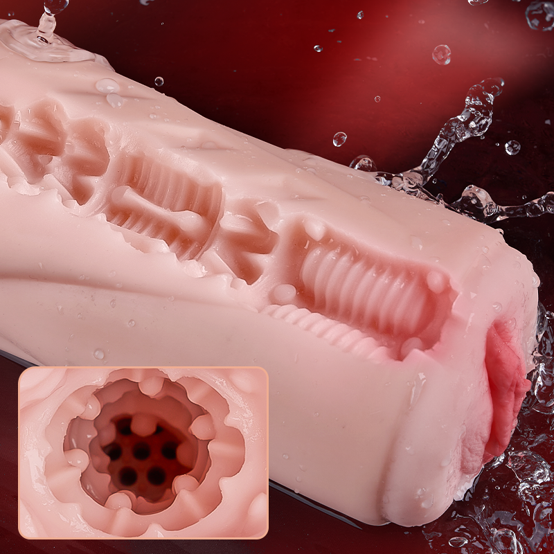 Acmejoy - Realistic Vagina Sucking Vibrating Male Stroker Masturbator