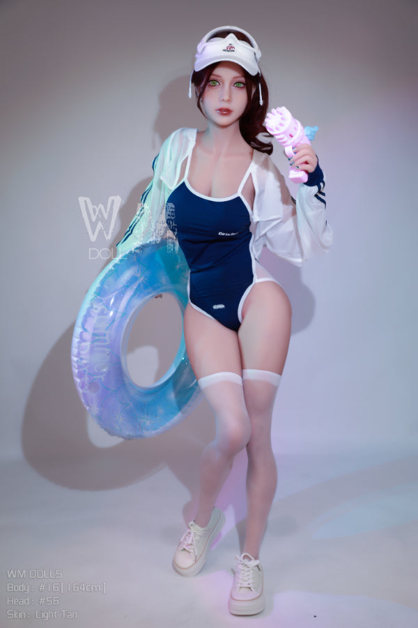 164cm/5ft5 D-cup  Female TPE Sex Doll with #56 Head